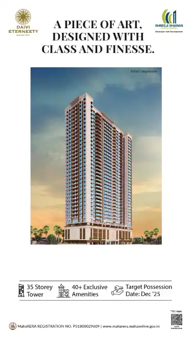 Daivi Eterneety | 2,3 & 4 BHK in Borivali west banner